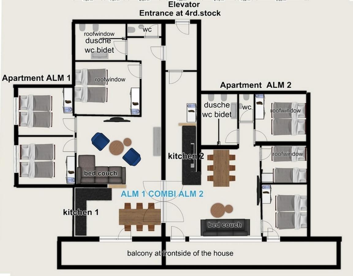 Alm Appartements Zellamsee Zell am See Exterior foto