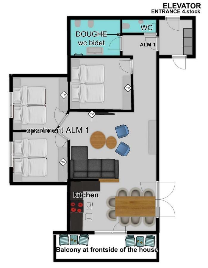 Alm Appartements Zellamsee Zell am See Exterior foto